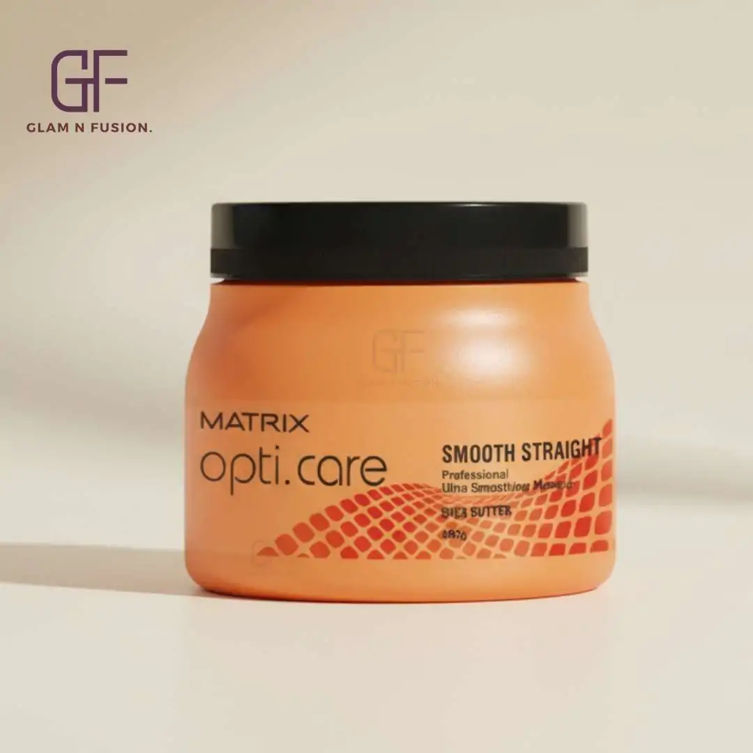 Matrix Opti.Care Smooth Straight Professional Hair Masque With Shea Butter 490g