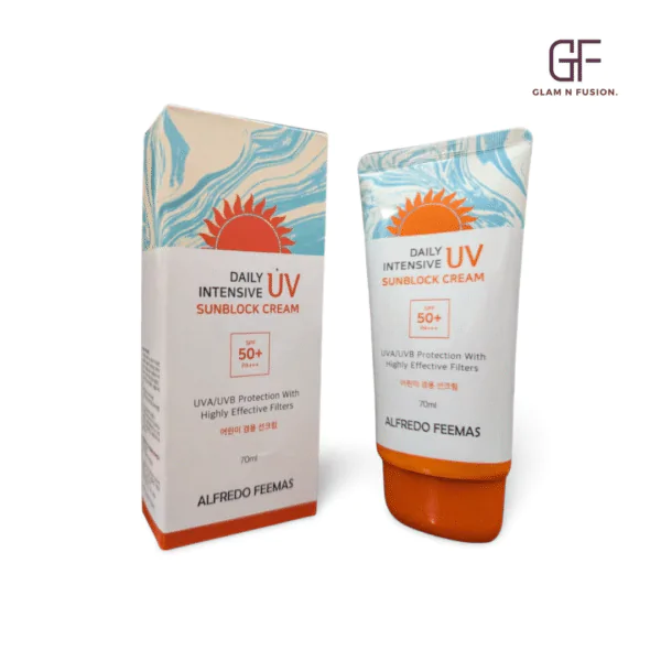 Alfredo Feemas Daily UV Intensive Sunblock Cream 70ml - Image 2
