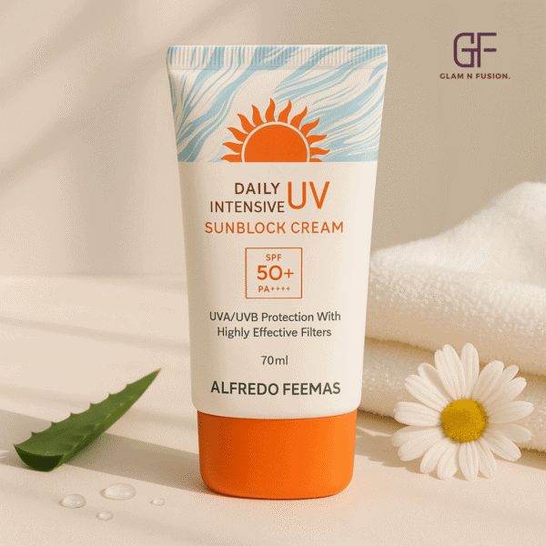 Alfredo Feemas Daily UV Intensive Sunblock Cream 70ml - Image 3