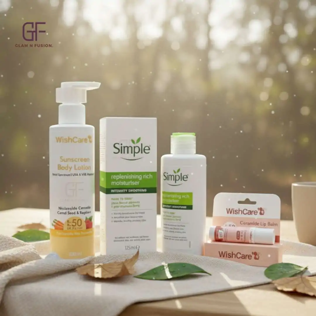 Winter Comfort Trio Combo – SImple Face Moisturiser, Wishcare Body Lotion & Lip Balm