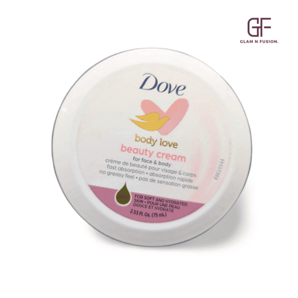 Dove Body Love Beauty Cream for Face & Body 75ml - Image 2