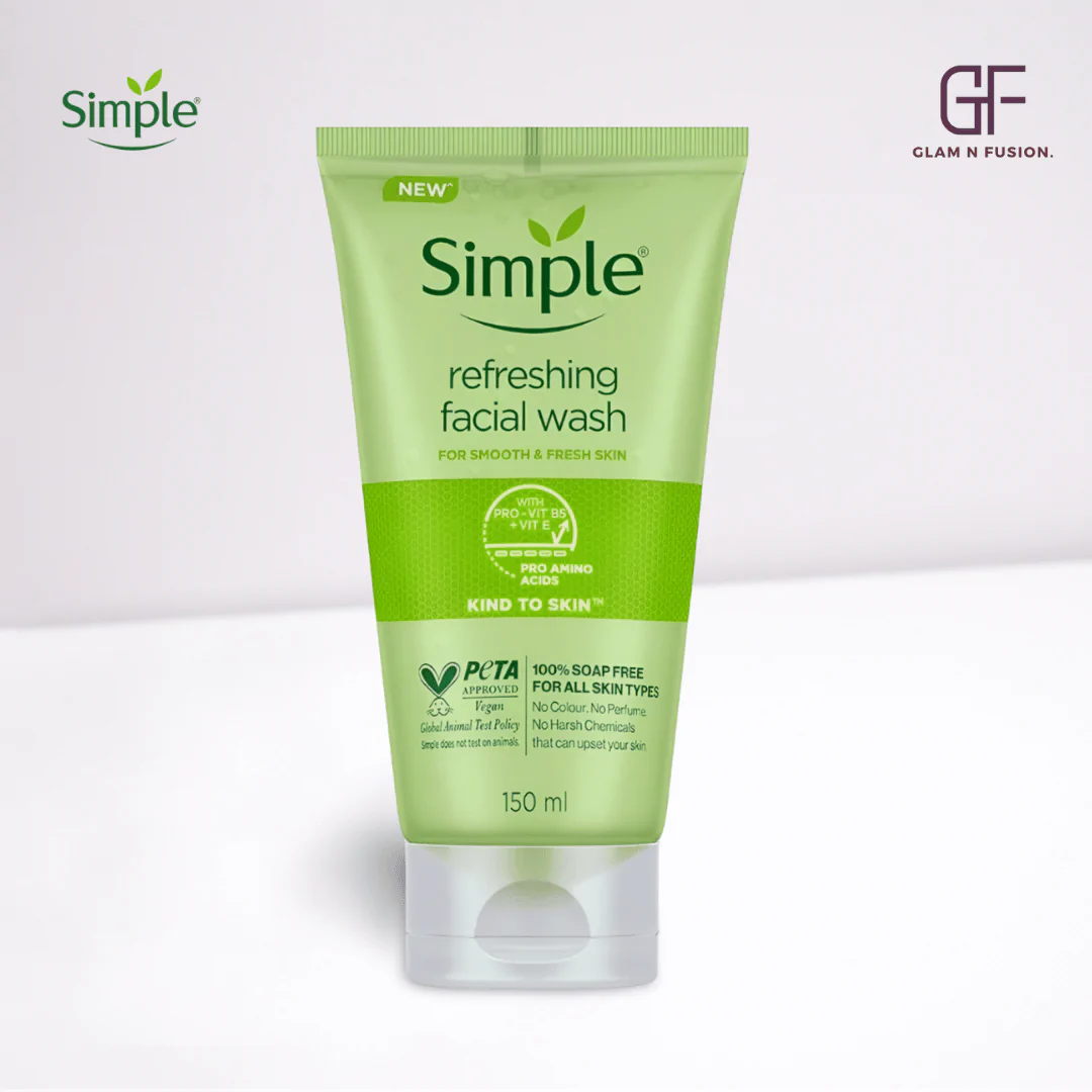 Simple Kind to Skin Refreshing Facial Wash Gel 150ml​
