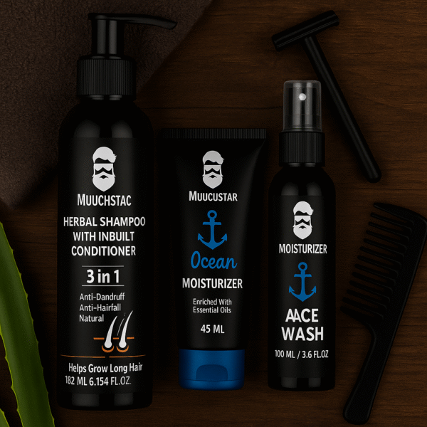 Muuchstac Grooming Essentials Combo