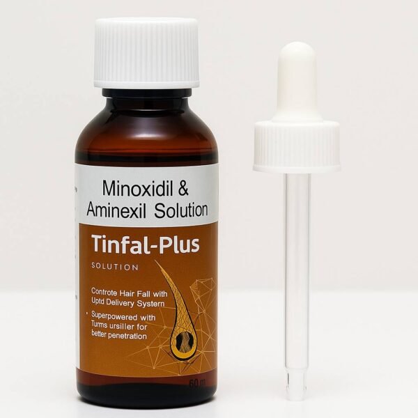 Tinfal Plus Minoxidil 5% & Aminexil Topical Solution