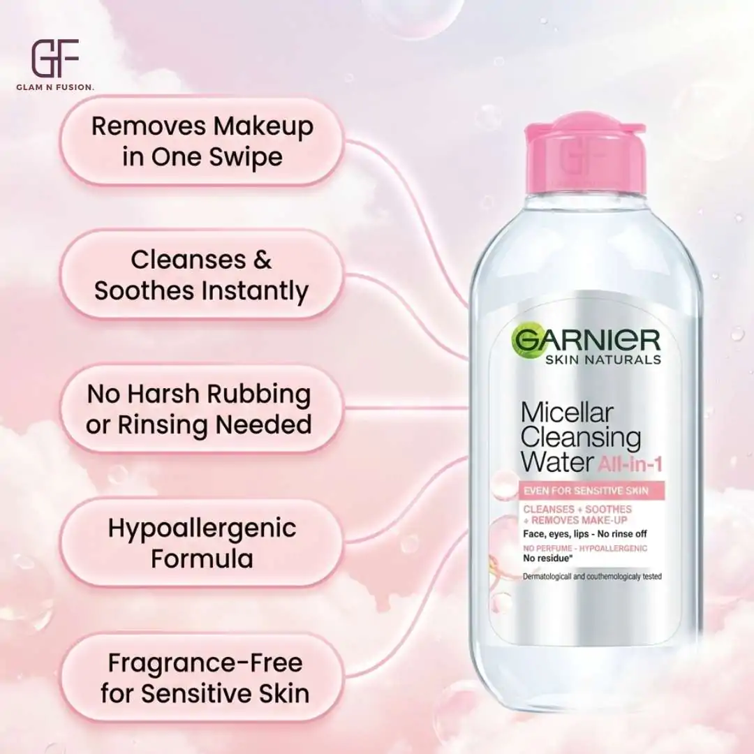 Garnier Skin Naturals Micellar Cleansing Water For Sensitive Skin 125ml