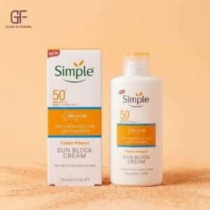 Simple Tinted Mineral Sun Block Cream 125ml