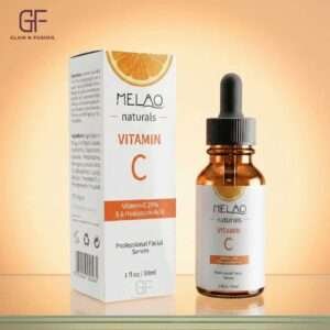 Melao Naturals Vitamin C Facial Serum with Vitamin C 20% E & Hyaluronic Acid