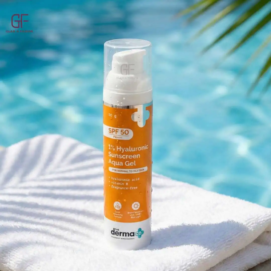 The Derma Co 1% Hyaluronic Sunscreen SPF50 PA++++ for Normal to Oily Skin - 50g