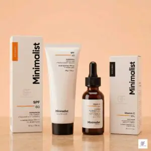 Minimalist Sun-Defense & Glow Duo Combo - Vitamin C & SPF 60