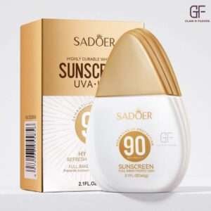 SADOER Highly Durable Whitening SPF 90 Sunscreen 60g