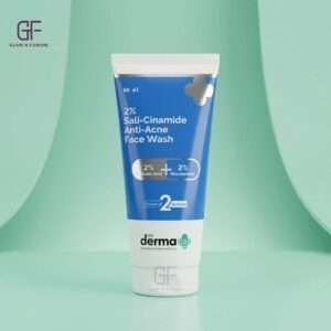 The Derma Co. Sali-Cinamide Anti-Acne Face Wash With 2% Salicylic Acid & 2% Niacinamide 80ml