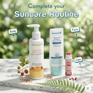 Wishcare Ultimate Suncare Combo - Niacinamide & Ceramide Sun-Shield Trio