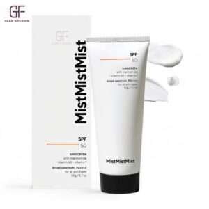 Minimalist SPF 50 Sunscreen with Niacinamide + Vitamin B5+ Vitamin F 50g