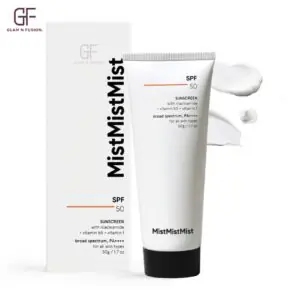 Minimalist SPF 50 Sunscreen with Niacinamide + Vitamin B5+ Vitamin F 50g