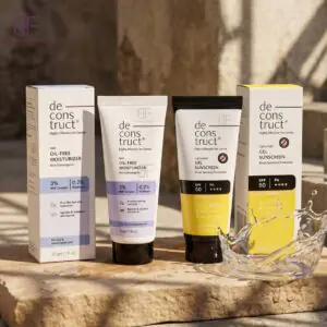 Deconstruct Oily-Skin Hydrating Duo Combo - Lightweight Moisturizer & Sunscreen