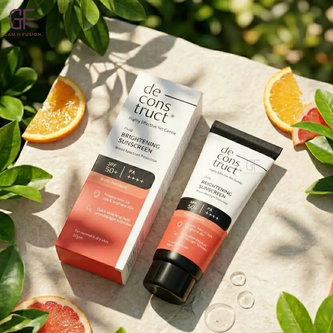 Deconstruct Fluid Brightening Sunscreen with spf 50+ 50g