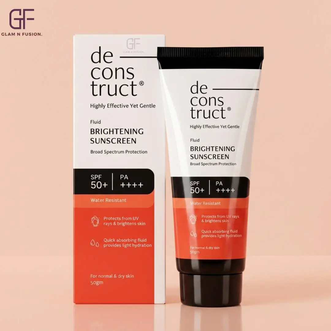 Deconstruct Fluid Brightening Sunscreen with spf 50+ 50g