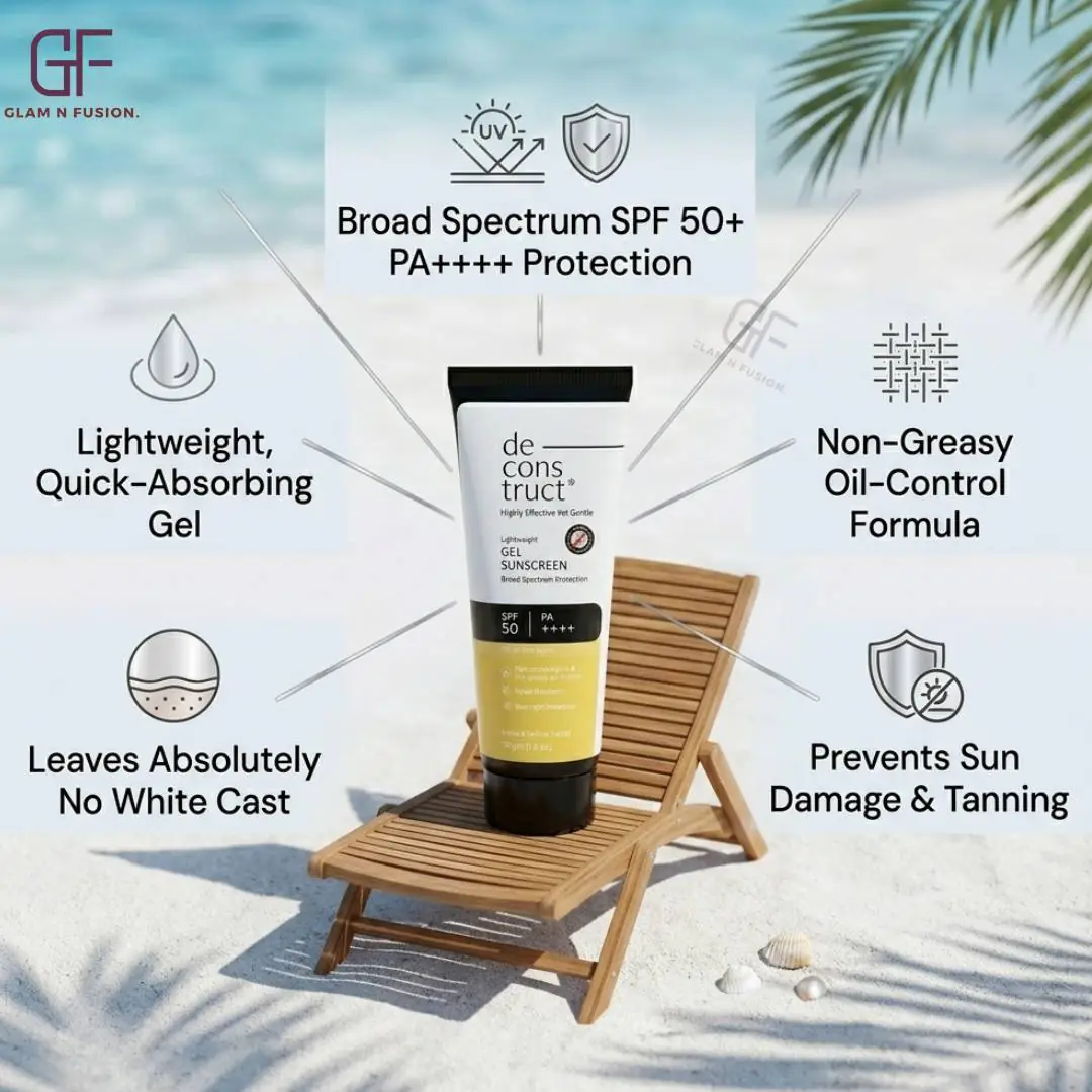 Deconstruct Gel Sunscreen SPF50 50g