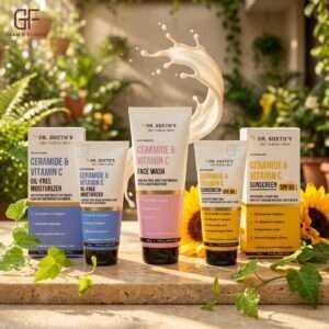 Dr. Sheth's Ceramide & Vitamin C Skin Glow Trio Combo