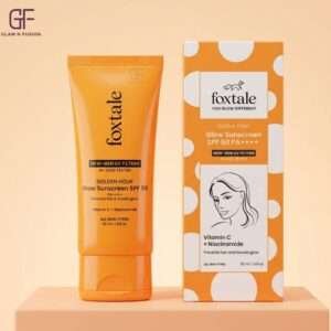 Foxtale Glow Sunscreen SPF 50 PA++++ with Vitamin C & Niacinamide 50ml