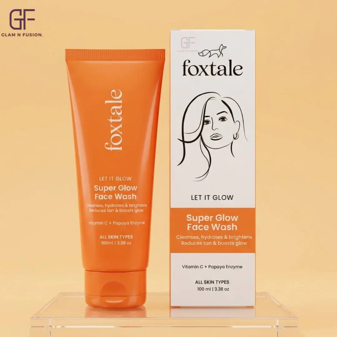 Foxtale Vitamin C Super Glow Face Wash with Papaya enzyme 100ml (3)