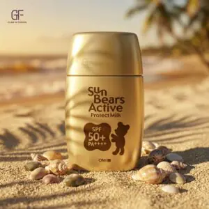 Omi Brotherhood Sun Bears Active Protect Milk Sunscreen SPF 50+ PA++++ 30g