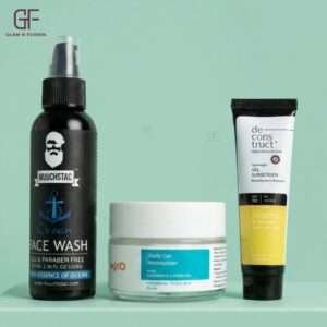 Daily Oil-Control Combo - Face Wash, Gel Moisturizer & Sunscreen